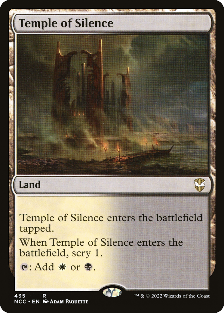 Temple of Silence [Streets of New Capenna Commander]-1