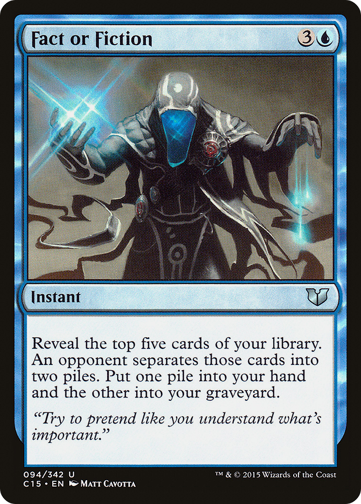 Fact or Fiction [Commander 2015]-1