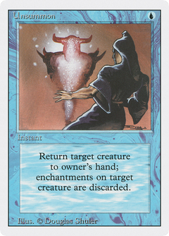 Unsummon (3ED-) - Revised Edition-1