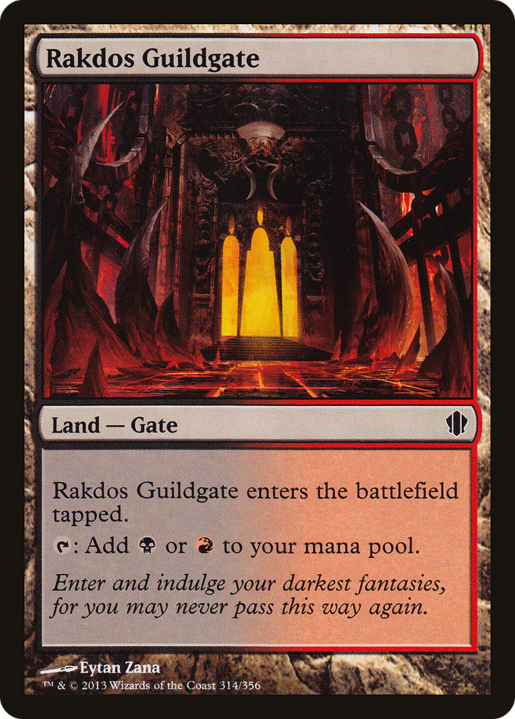 Rakdos Guildgate [Commander 2013]-1