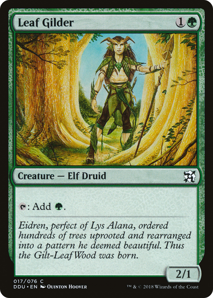 Leaf Gilder [Duel Decks: Elves vs. Inventors]-1