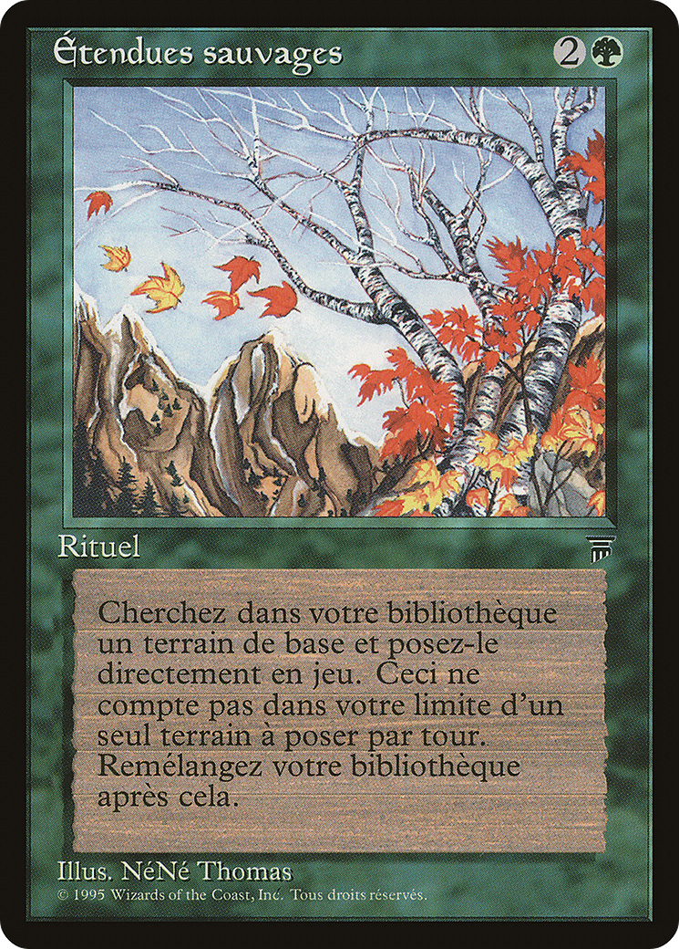 Untamed Wilds (French) - "Etendues sauvages" (REN-) - Renaissance-1