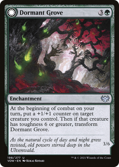 Dormant Grove // Gnarled Grovestrider [Innistrad: Crimson Vow]-3