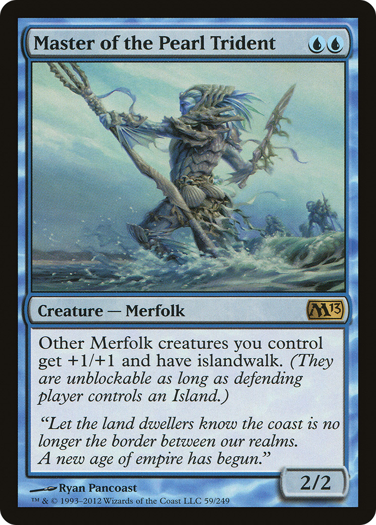 Master of the Pearl Trident [Magic 2013]-1