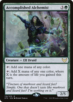 Accomplished Alchemist (Promo Pack) [Strixhaven: School of Mages Promos]-1