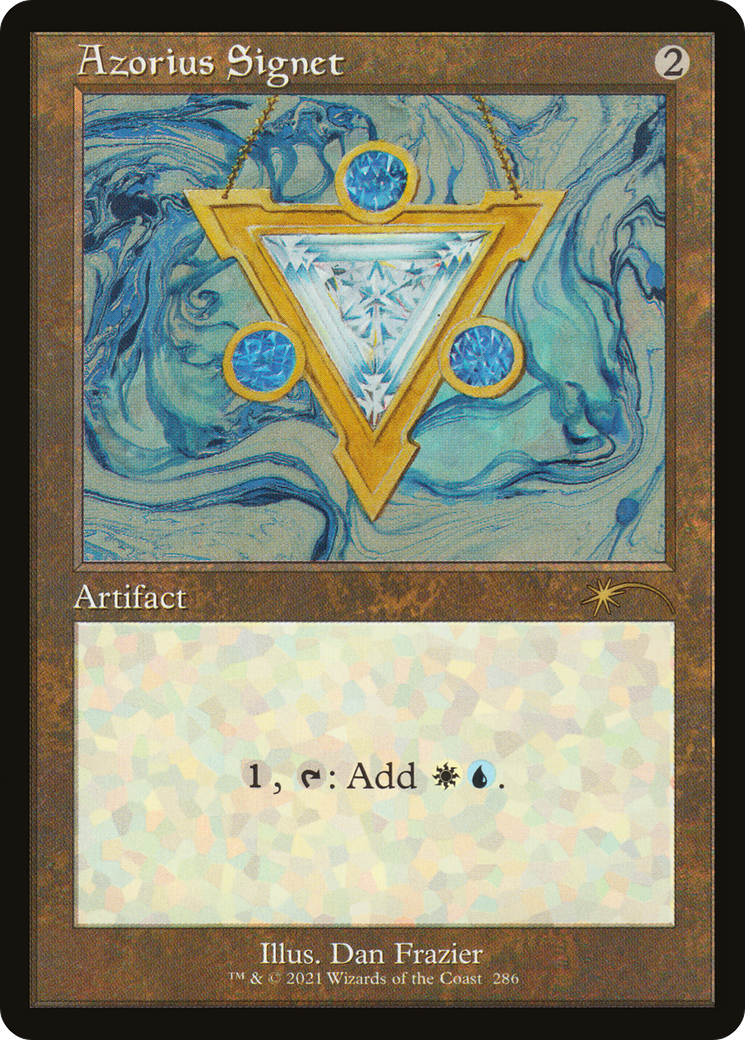 Azorius Signet (Retro) [Secret Lair Drop Series]-1