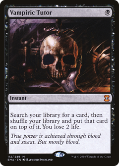 Vampiric Tutor (EMA-112) - Eternal Masters Foil-1
