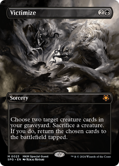 Victimize (Borderless) (SPG-023) - Special Guests (Borderless) Foil-1