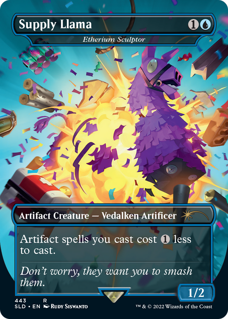Etherium Sculptor - Supply Llama [Secret Lair Drop Series]-1