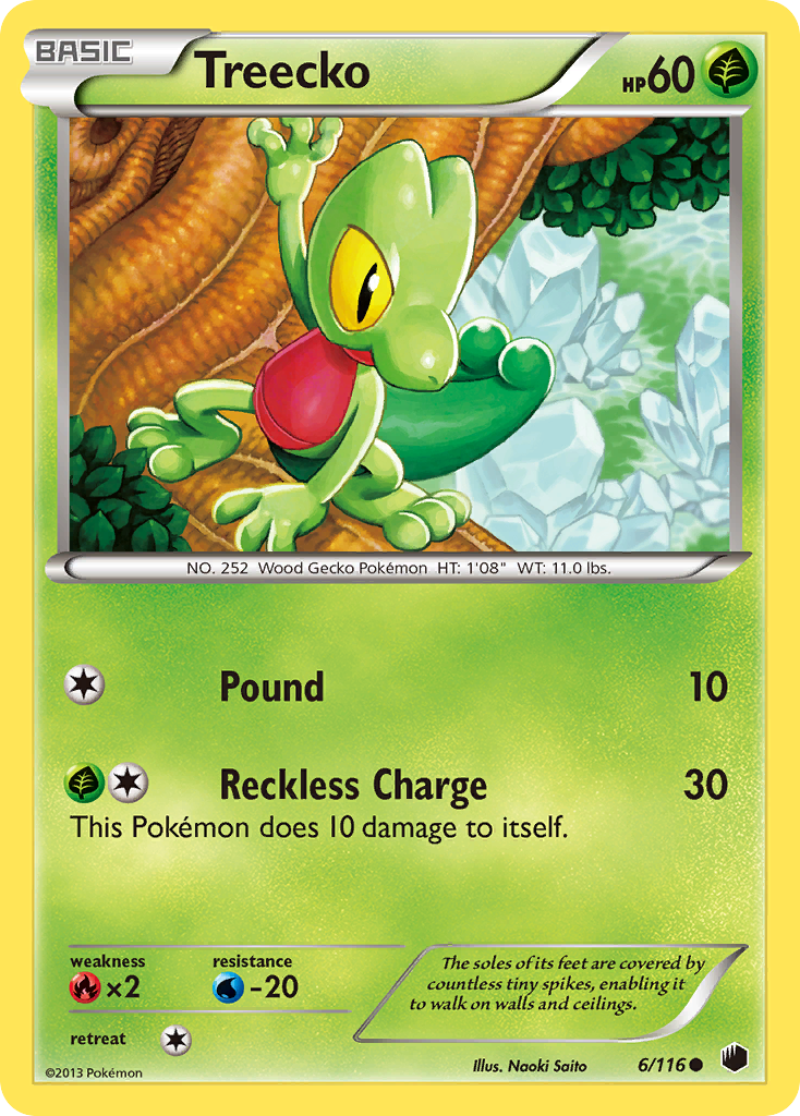 Treecko (6/116) [Black & White: Plasma Freeze]-1