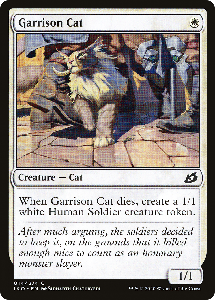 Garrison Cat [Ikoria: Lair of Behemoths]-1