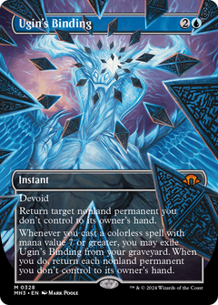 Ugin's Binding (Borderless) (MH3-328) - Modern Horizons 3 (Borderless) Foil-1