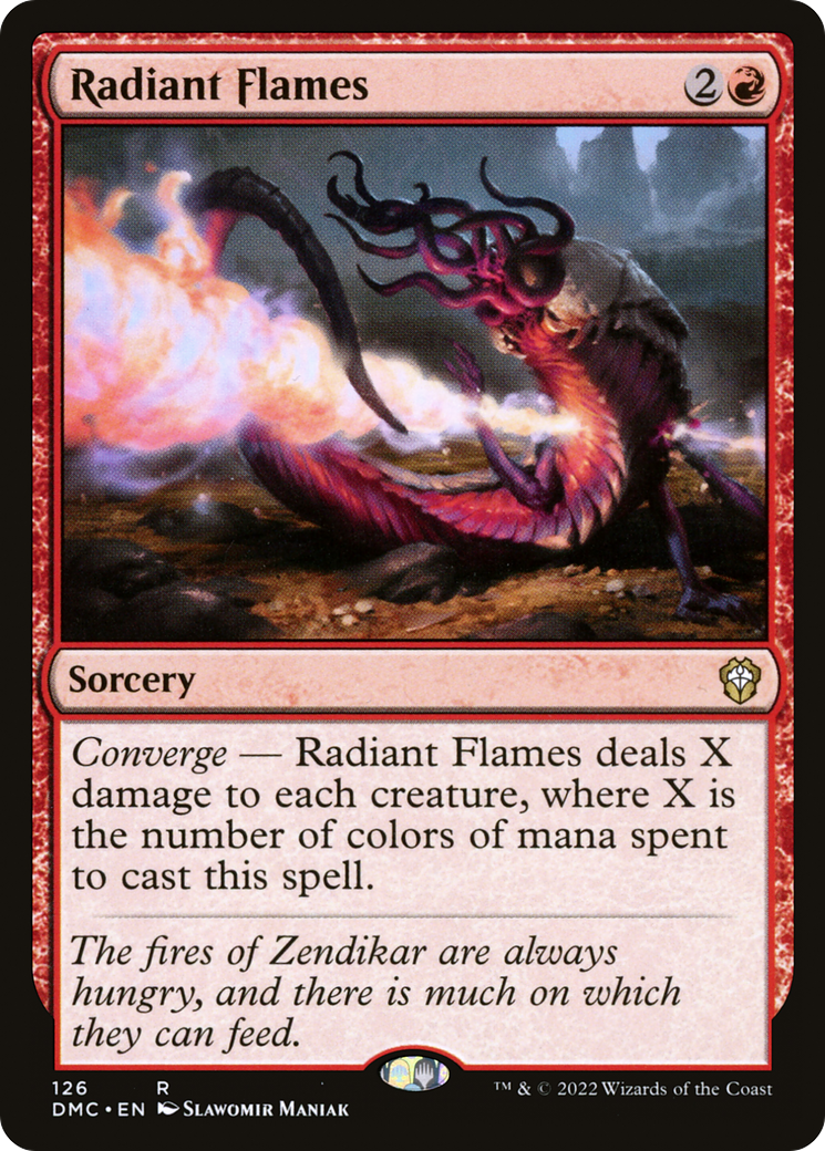 Radiant Flames [Dominaria United Commander]-1