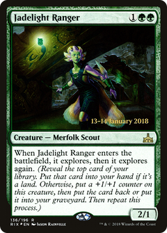 Jadelight Ranger [Rivals of Ixalan Prerelease Promos]-1