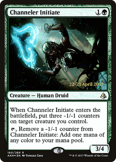 Channeler Initiate [Amonkhet Prerelease Promos]-1