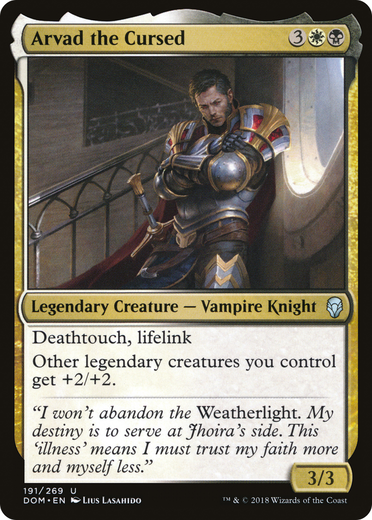 Arvad the Cursed [Dominaria]-1