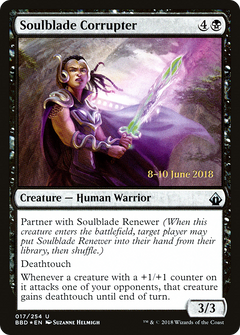 Soulblade Corrupter [Battlebond Prerelease Promos]-1