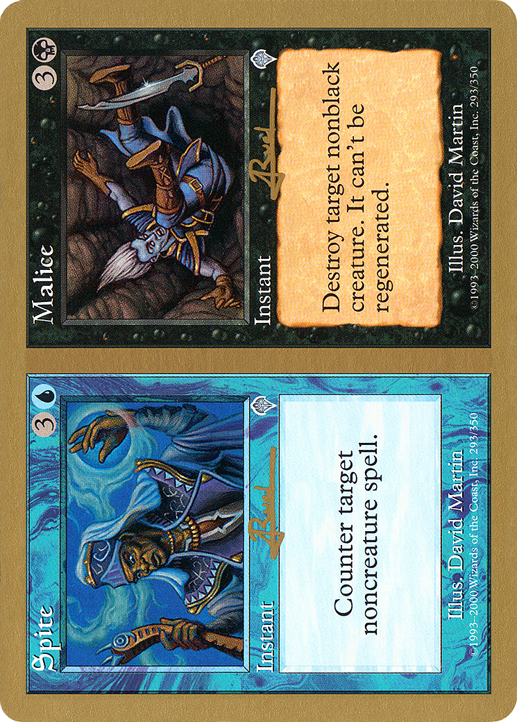 Spite // Malice - 2001 Antoine Ruel (INV) (WCD-) - World Championship Decks 2001-1