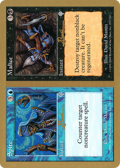 Spite // Malice - 2001 Antoine Ruel (INV) (WCD-) - World Championship Decks 2001-1
