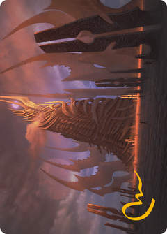Phyrexian Tower // Phyrexian Tower (AMH3-023) - Modern Horizons 3 Art Series (Borderless)-1