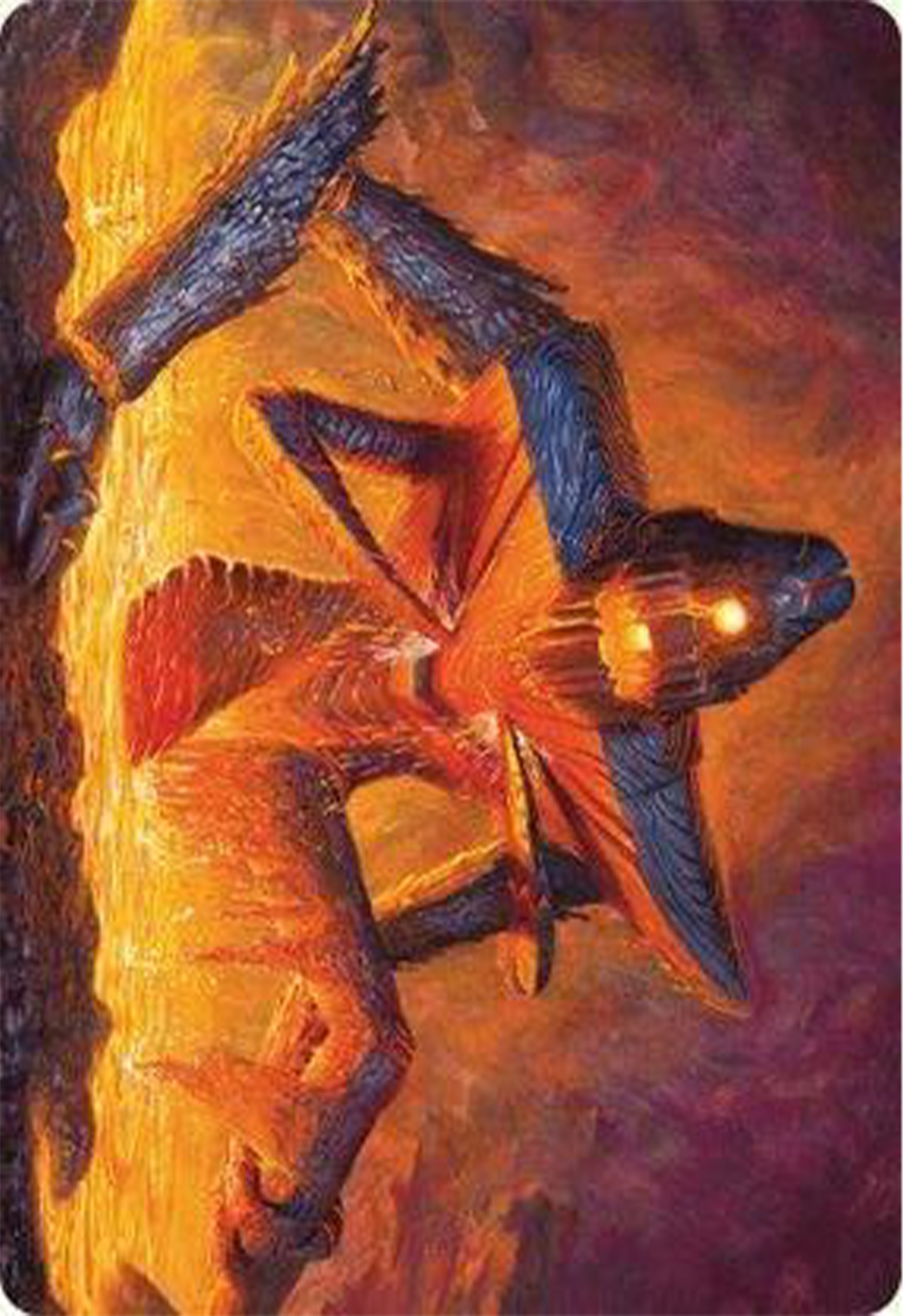 Molten Gatekeeper Art Card [Modern Horizons 3 Art Series]-1