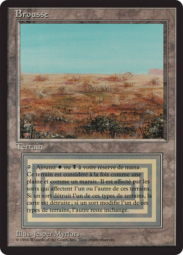 Scrubland (FBB-) - Foreign Black Border-1