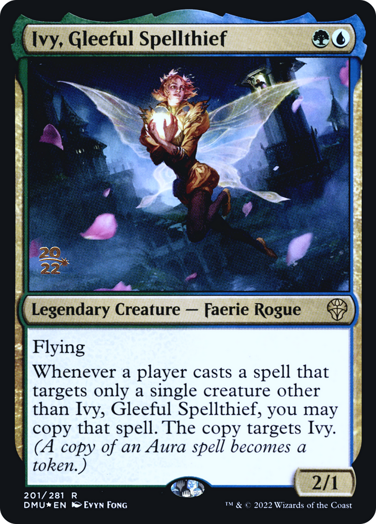 Ivy, Gleeful Spellthief [Dominaria United Prerelease Promos]-1