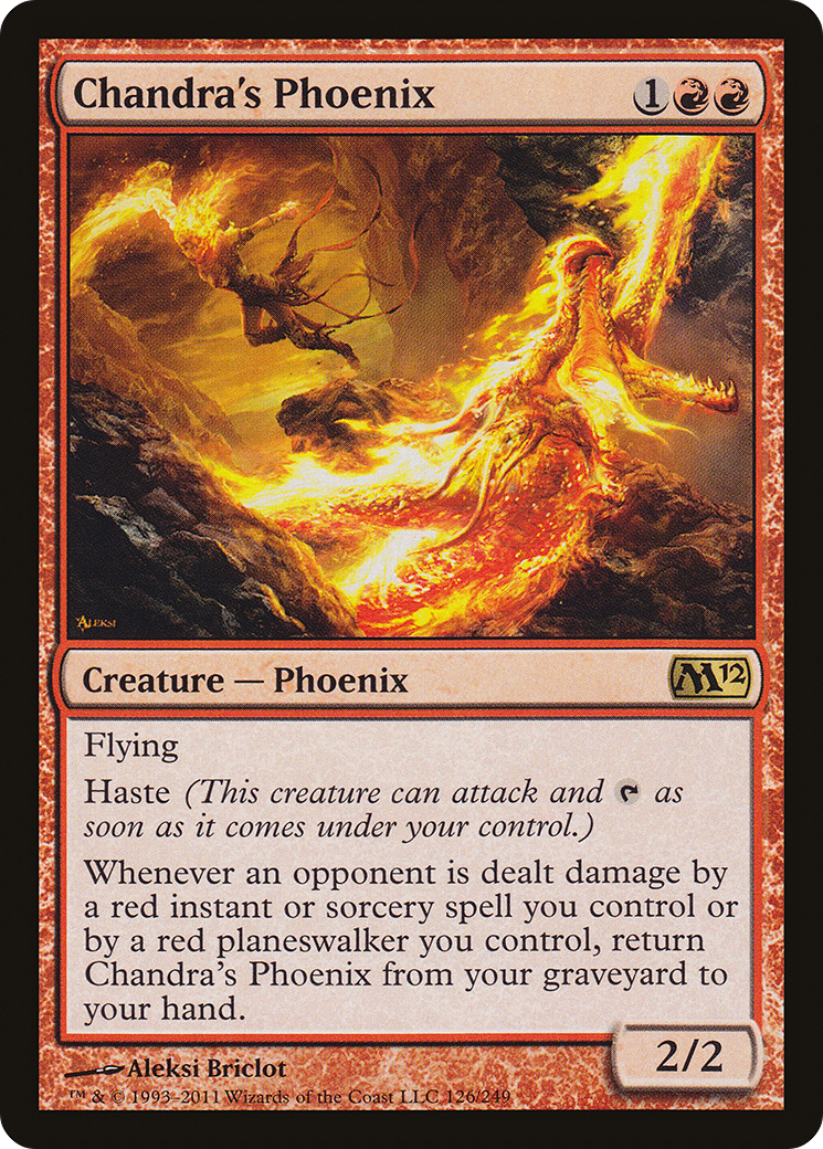 Chandra's Phoenix [Magic 2012]-1