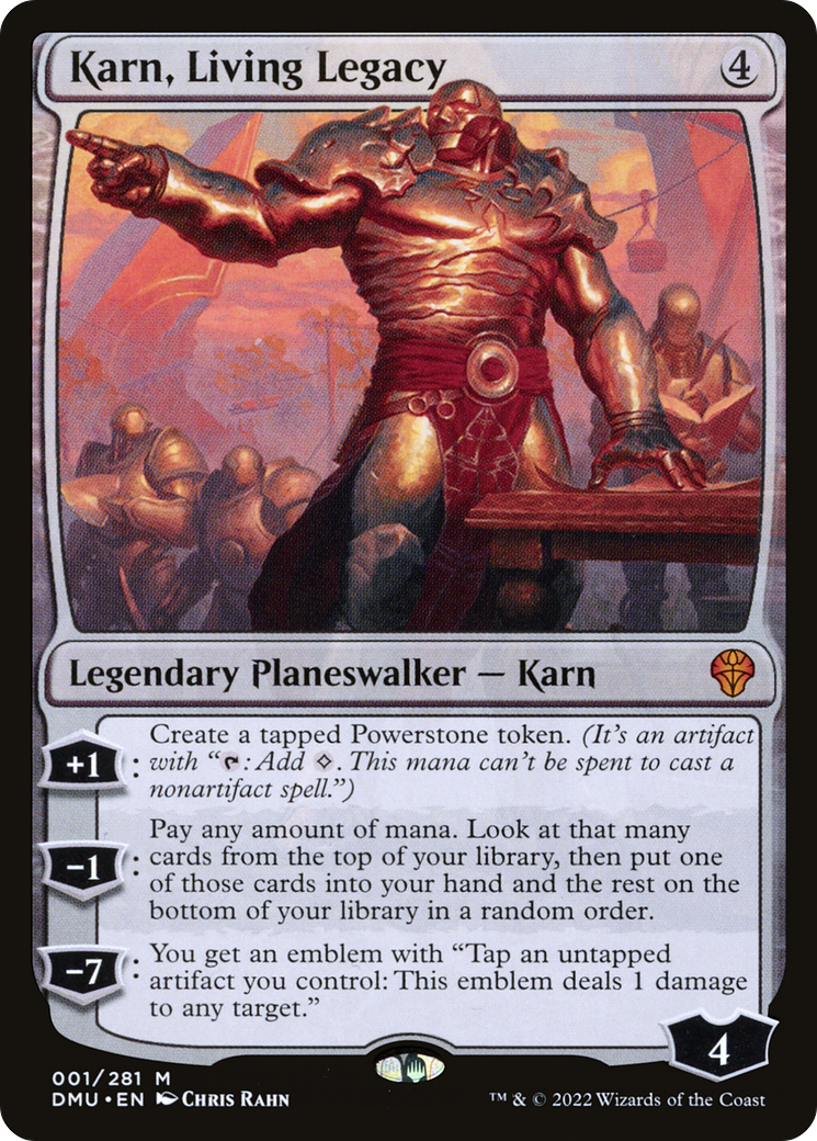 Karn, Living Legacy [Dominaria United]-1
