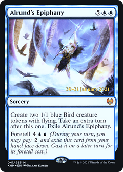 Alrund's Epiphany [Kaldheim Prerelease Promos]-1