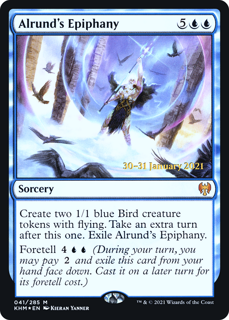 Alrund's Epiphany [Kaldheim Prerelease Promos]-1