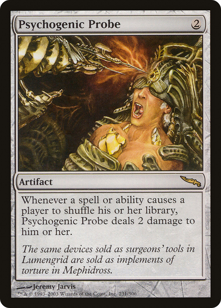 Psychogenic Probe [Mirrodin]-1