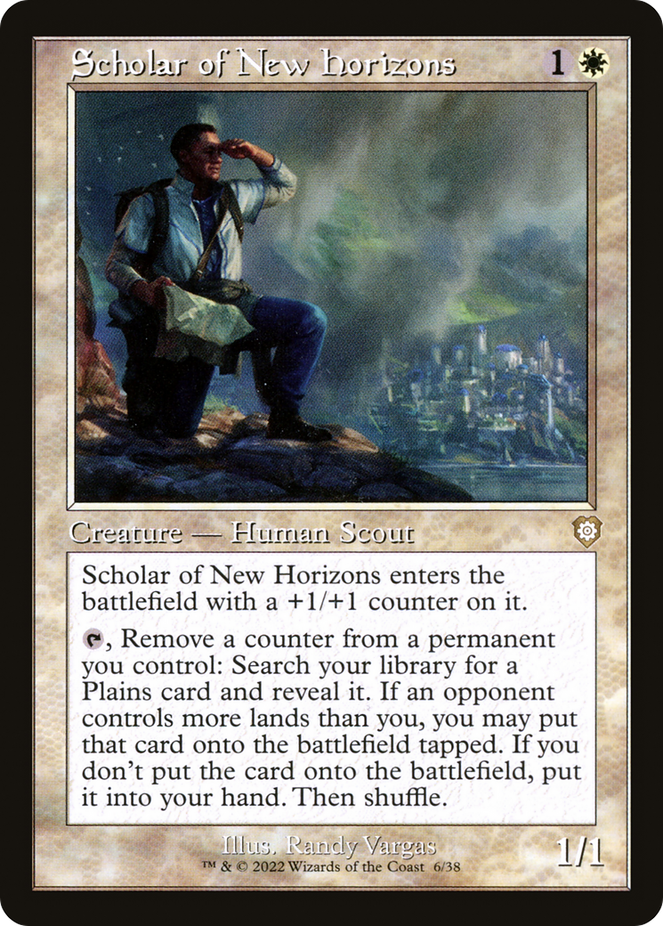 Scholar of New Horizons (Retro) [The Brothers' War Commander]-1