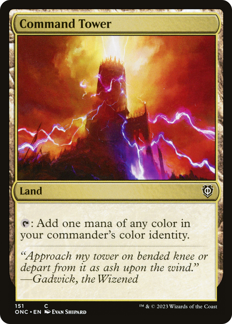 Command Tower [Phyrexia: All Will Be One Commander]-2
