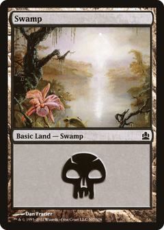 Swamp (307) [Commander 2011]-1