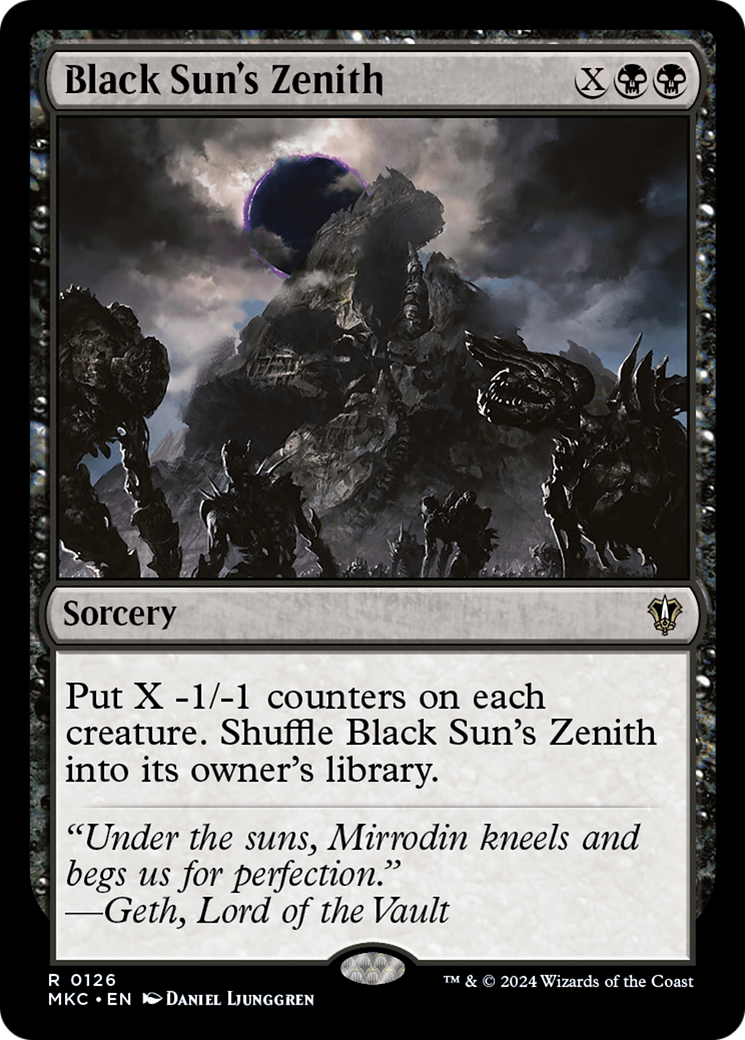 Black Sun's Zenith [Murders at Karlov Manor Commander]-1