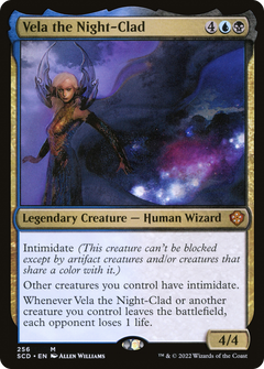 Vela the Night-Clad (SCD-256) - Starter Commander Decks-1