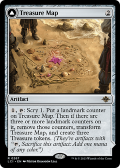 Treasure Map // Treasure Cove [The Lost Caverns of Ixalan]-1
