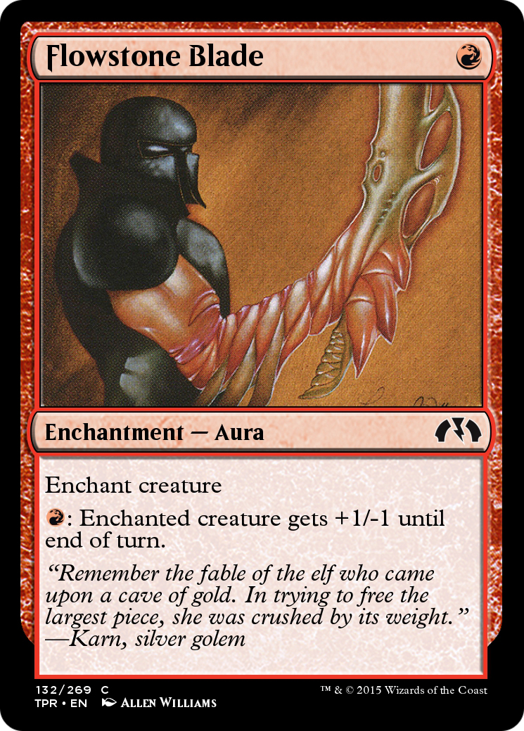 Flowstone Blade (TPR-132) - Tempest Remastered Foil-1