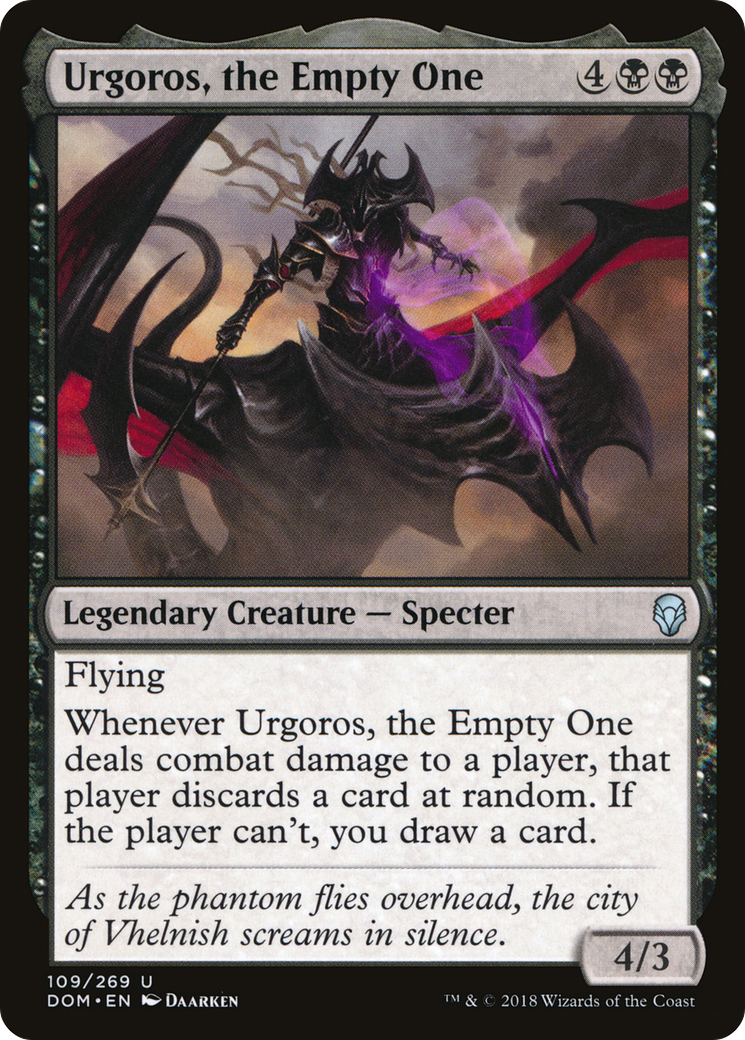 Urgoros, the Empty One (DOM-109) - Dominaria Foil-1