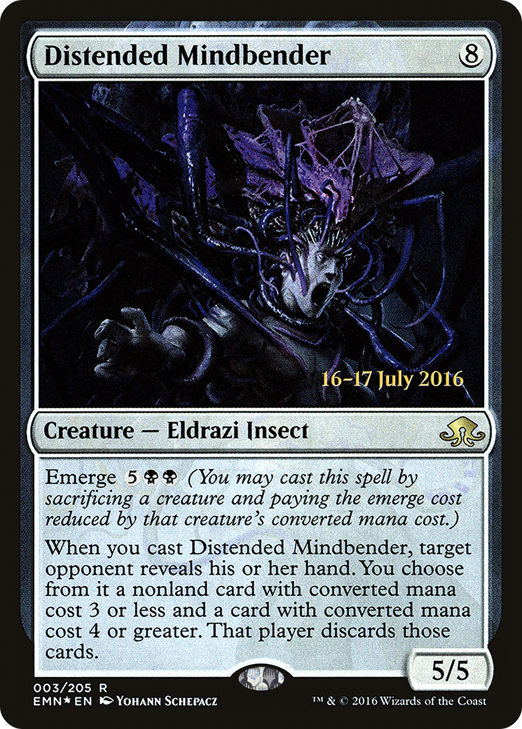 Distended Mindbender [Eldritch Moon Prerelease Promos]-1