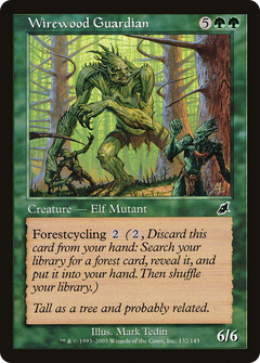 Wirewood Guardian (SCG-132) - Scourge Foil-1