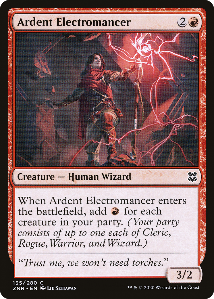 Ardent Electromancer [Zendikar Rising]-1
