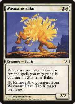 Waxmane Baku (BOK-029) - Betrayers of Kamigawa-1