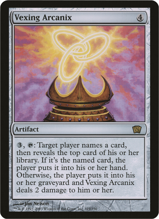 Vexing Arcanix (Oversized) [Eighth Edition Box Topper]-1