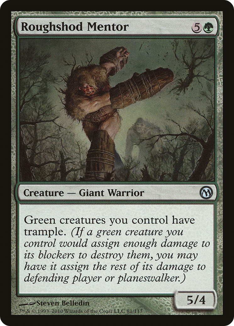 Roughshod Mentor [Duels of the Planeswalkers]-1