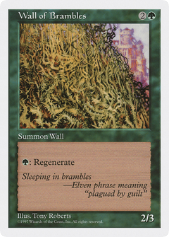 Wall of Brambles (5ED-) - Fifth Edition-1