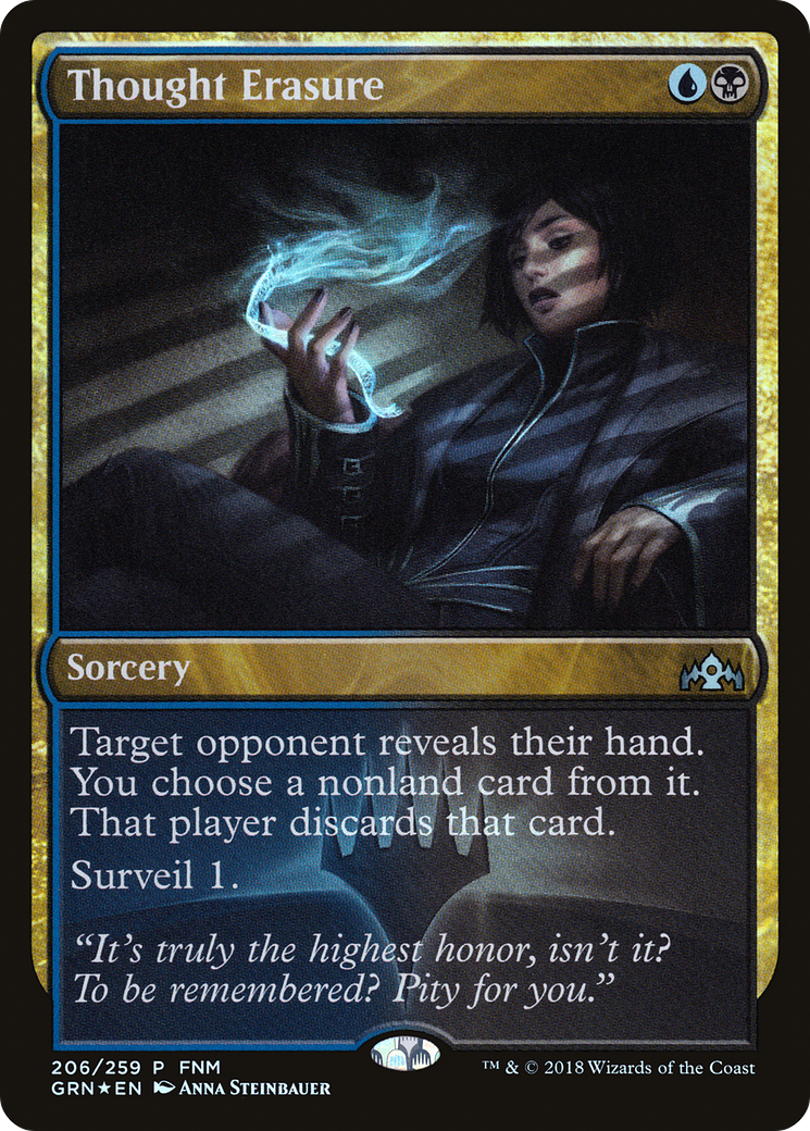 Thought Erasure (FNM) [Guilds of Ravnica Promos]-1