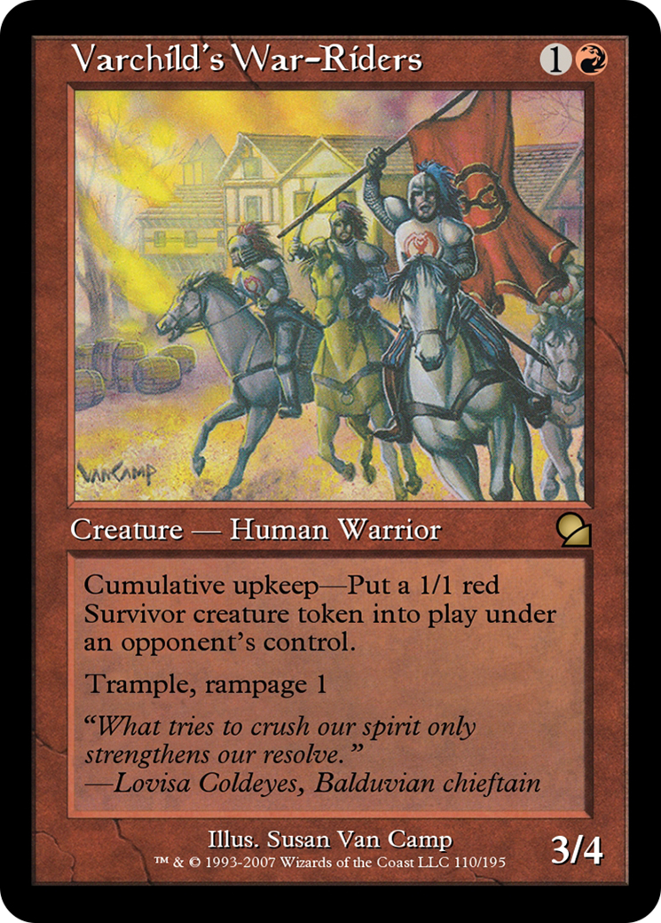 Varchild's War-Riders (ME1-110) - Masters Edition-1