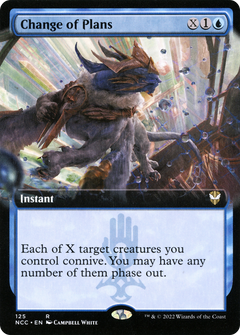 Change of Plans (Extended Art) [Streets of New Capenna Commander]-1